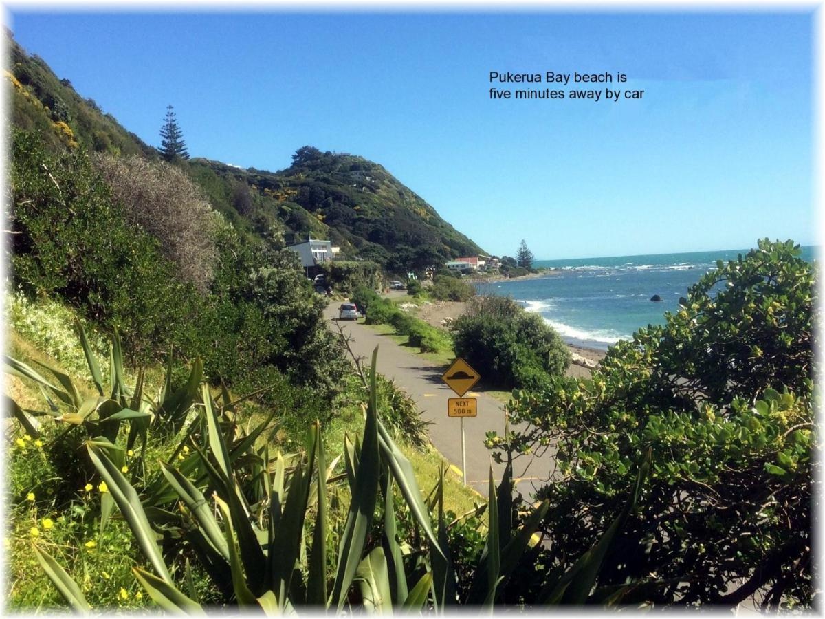 Apartamento Peaceful Pukerua Bay Exterior foto